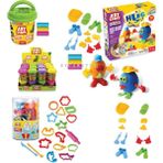 Art Craft İnsan Figürü Seti Oyun Hamuru 150 gr +17 Parça Hamur Kalıbı +5 Renk Oyun Hamuru 100 gr