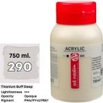 Art Creation 5798561 750 ml Titanium Buff Deep No:290 Akrilik Boya