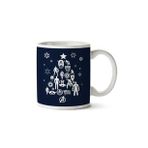 Art Hediye 01 Christmas Tree Captain America İki Tarafı Baskılı Kupa Bardak
