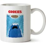 Art Hediye 01 Cookies Kurabiye Canavarı İki Tarafı Baskılı Kupa Bardak