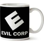 Art Hediye 01 Evil Corp Mr Robot Iki Tarafı Baskılı Kupa Bardak
