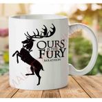 Art Hediye 1-1011 Game of Thrones - Baratheon İki Tarafı Baskılı Kupa Bardak