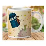 Art Hediye 1-135 DOCTOR WHO VE KÜÇÜK PRENS İki Tarafı Baskılı Kupa Bardak