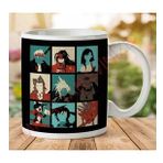 Art Hediye 1-1385 Final Fantasy 7 Pop Art İki Tarafı Baskılı Kupa Bardak