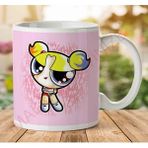 Art Hediye 1-1442 Harley Quinn Powerpuff Girls Bubbles Suicide Squad İki Tarafı Baskılı Kupa Bardak