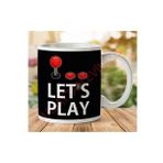 Art Hediye 1-1515 Let's Play İki Tarafı Baskılı Kupa Bardak