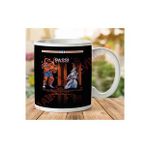 Art Hediye 1-1532 Lord Of The Rings Street Fighter Balrog Vs Gandalf İki Tarafı Baskılı Kupa Bardak