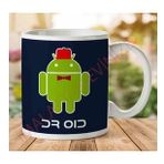 Art Hediye 1-1767 Doctor Droid Android Who İki Tarafı Baskılı Kupa Bardak