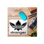Art Hediye Adidas Stranger Things Baskılı 23x19 cm Mouse Pad