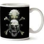 Art Hediye Alien Xenomorph Skull Kuru Kafa 01 İki Tarafı Baskılı Kupa Bardak