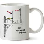 Art Hediye All The Right Signals İki Tarafı Baskılı Kupa Bardak