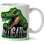 Art Hediye Alligator Timsah Bursaspor 01 İki Tarafı Baskılı Kupa Bardak