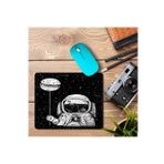 Art Hediye Astronot Uzay Baskılı 23x19 cm Mouse Pad