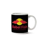 Art Hediye Babel Fish Enerji Redbull İki Tarafı Baskılı Kupa Bardak