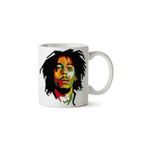 Art Hediye Bob Marley 3 İki Tarafı Baskılı Kupa Bardak