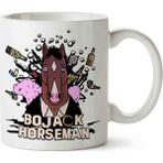 Art Hediye Bojack Horseman Mürekkep Baskılı Kupa Bardak