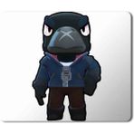 Art Hediye Brawl Stars Crow Karakter Baskılı 23x19 cm Mouse Pad