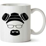 Art Hediye Breaking Bad Walter White 3 İki Tarafı Baskılı Kupa Bardak