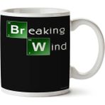 Art Hediye Breaking Wind Rüzgar Iki Tarafı Baskılı Kupa Bardak