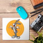 Art Hediye Bugs Bunny Looney Tunes 2 Baskılı 23x19 cm Mouse Pad