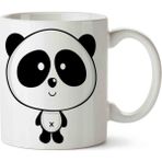 Art Hediye Büyük Panda Kafa Kupa Bardak