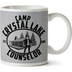 Art Hediye Camp Crystal Lake Counselor Iki Tarafı Baskılı Kupa Bardak