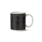 Art Hediye Captain America Kostüm Görünüş Iki Tarafı Baskılı Kupa Bardak