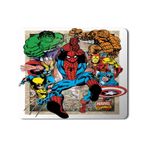 Art Hediye Captain America Marvel Hulk Spiderman Baskılı 23x19 cm Mouse Pad