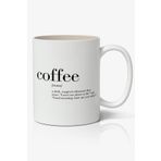 Art Hediye Coffee (Kahve) Tasarımlı Kupa Bardak Baskılı Kahve Kupa Bardak