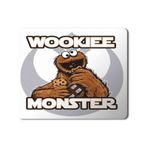 Art Hediye Cookie Monsters Kurabiye Canavarı 2 Baskılı 23x19 cm Mouse Pad