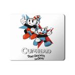 Art Hediye Cuphead and Mugman Baskılı 23x19 cm Mouse Pad