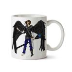 Art Hediye Dark Angel Transparent İki Tarafı Baskılı Kupa