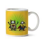 Art Hediye Dark Minion Vs False God Batman Vs Superman Kryptonite Iki Tarafı Baskılı Kupa Bardak