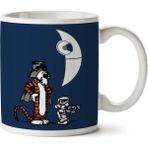Art Hediye Darth Hobbes And Calvin Trooper Star Wars Iki Tarafı Baskılı Kupa Bardak
