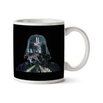 Art Hediye Darth Vader Battle Silhouette Star Wars iki Tarafı Baskılı Kupa Bardak