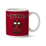 Art Hediye Deadpool Cartoon Figure Iki Tarafı Baskılı Kupa Bardak