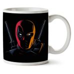 Art Hediye Deadpool Karşı Deathstroke Iki Tarafı Baskılı Kupa Bardak