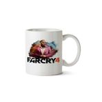 Art Hediye Far Cry 4 Pagan Min İki Tarafı Baskılı Beyaz Kupa