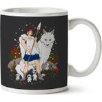 Art Hediye Friends Of The Forest Princess Mononoke Iki Tarafı Baskılı Kupa Bardak