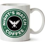 Art Hediye Game Of Thrones Night's Watch Starbucks Coffee İki Tarafı Baskılı Kupa