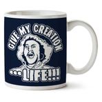 Art Hediye Give My Creation Life Young Frankenstein İki Tarafı Baskılı Kupa Bardak