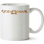 Art Hediye God of War 2 İki Tarafı Baskılı Beyaz Kupa