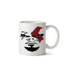 Art Hediye God of War 77 İki Tarafı Baskılı Beyaz Kupa
