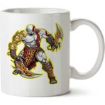 Art Hediye God of War İki Tarafı Baskılı Beyaz Kupa