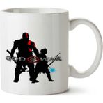 Art Hediye God Of War - Kratos E Atreus İki Tarafı Baskılı Kupa Bardak