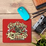 Art Hediye Gryffindor Lions Baskılı 23x19 cm Mouse Pad