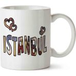 Art Hediye İstanbul 02 İki Tarafı Baskılı Kupa Bardak