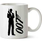 Art Hediye James Bond 007 Kupa Bardak