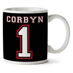 Art Hediye Jeremy Corbyn Number One 01 İki Tarafı Baskılı Kupa Bardak