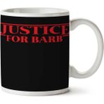 Art Hediye Justice For Barb Adalet Netflix iki Tarafı Baskılı Kupa Bardak